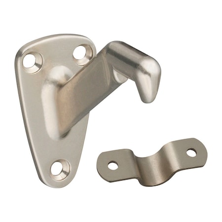 National Hardware National Hardware Silver Zinc Die Cast w/Steel Strap Handrail Bracket N325-548